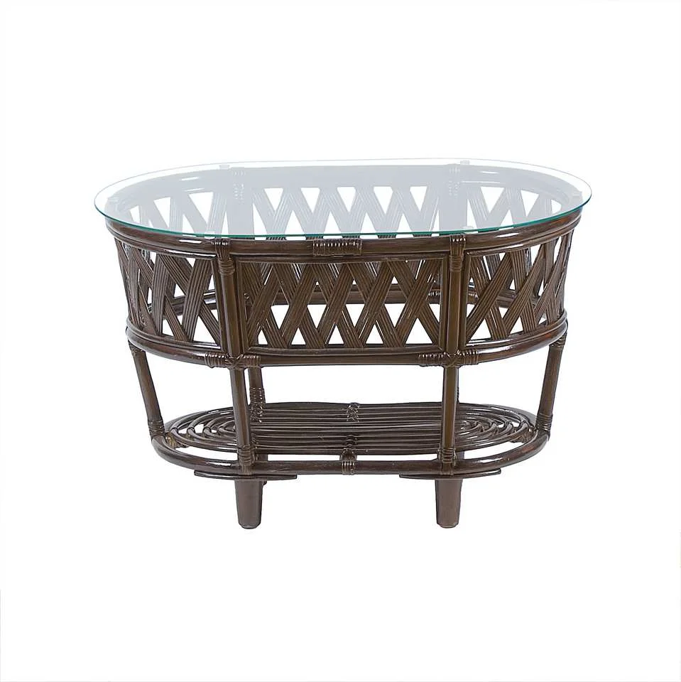 Стол овальный Черчилль/Рузвельт/Кобана, темно-коричневый