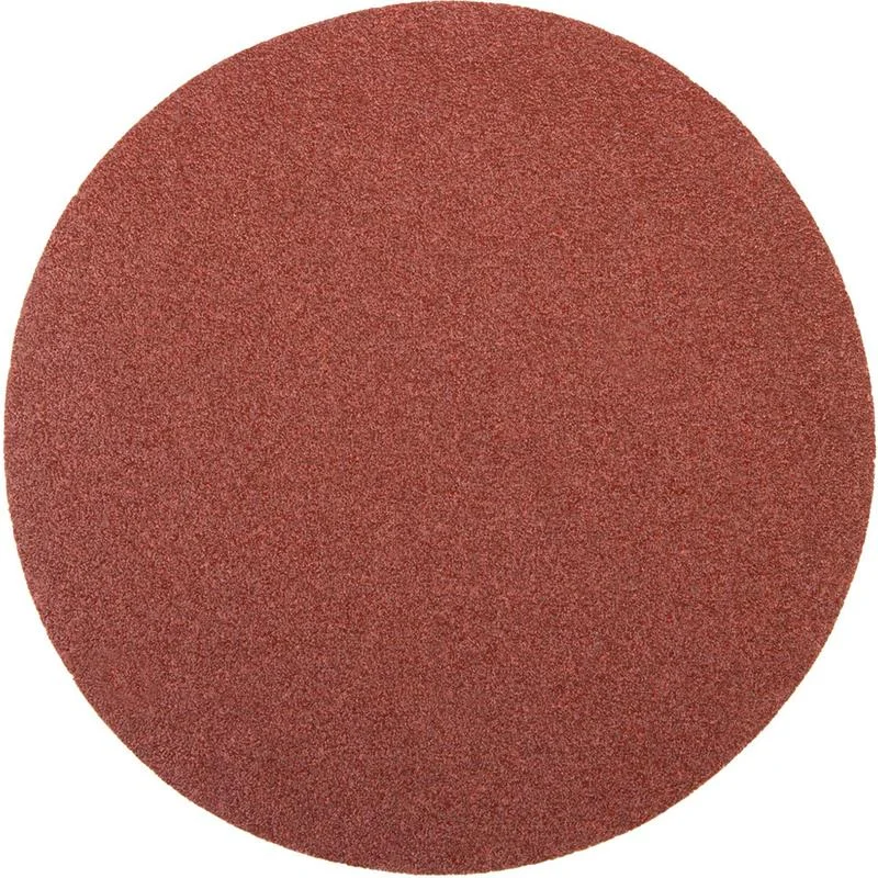 Круг шлифовальный абразивный Targ 125 мм, зерно 40, без отв., Velcro, 5шт./уп