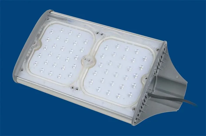 Светильник светодиодный уличный консольный ULV-R71J 100W/NW/D IP65 SILVER Uniel