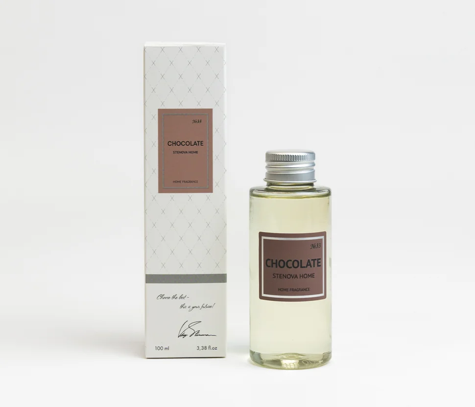 Наполнитель для диффузора №33 CHOCOLATE 100 мл Наполнитель для диффузора №33 CHOCOLATE 100 мл