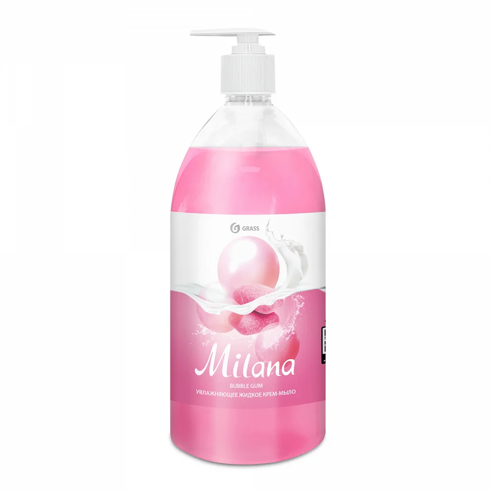 Крем-мыло GRASS Milana "Fruit bubbles" 1л Крем-мыло GRASS Milana "Fruit bubbles" 1л