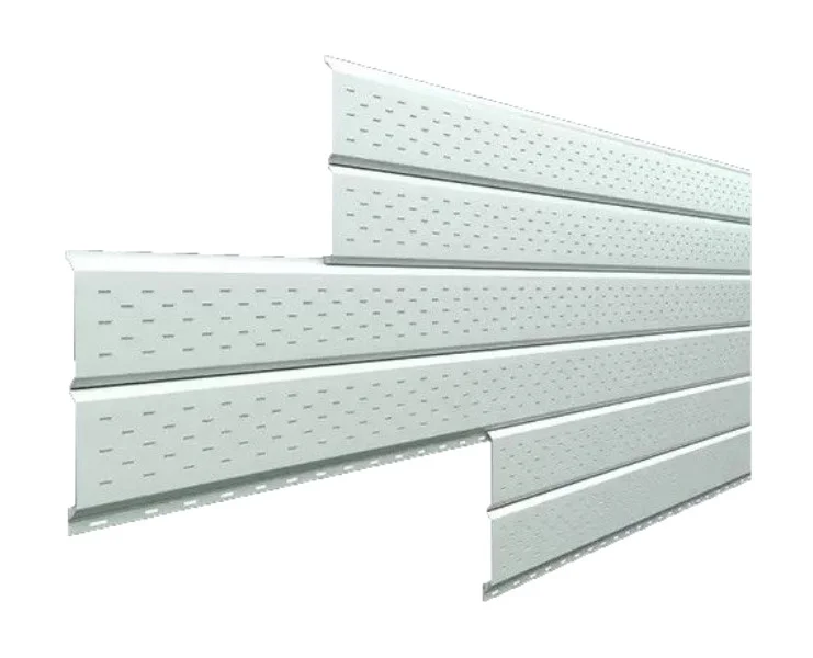 Софит МП Ecosteel Matt **, L брус-XL перфорираванный, толщина 0.5 мм, размер 0,36*м2