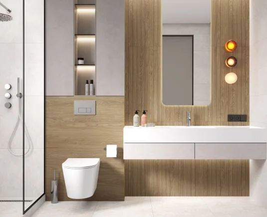 Плитка LAPARET Gio deco natural стена 30х89,5 матовая обрезная арт.LP3090B0121R