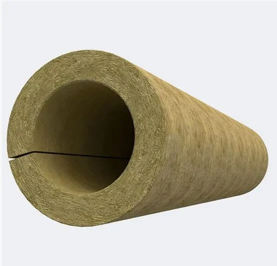 Цилиндры Роквул 40 x 114 мм кашированные фольгой (плотность 80кг/м3)