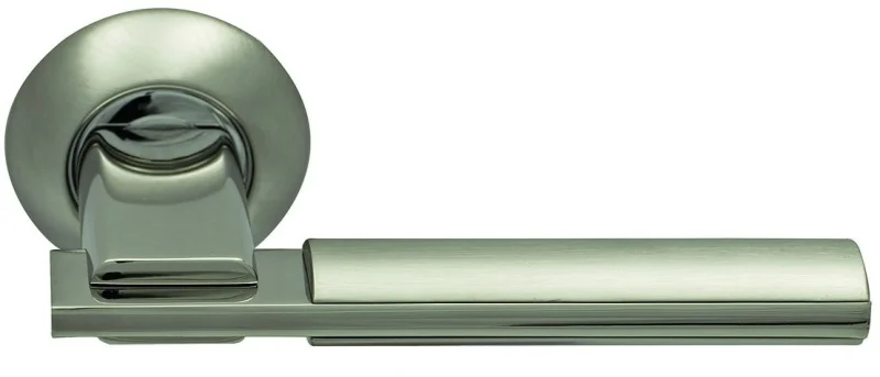 Ручка дверная ARCHIE SILLUR 94A S.CHROME/P.CHROME хром матовый/хром