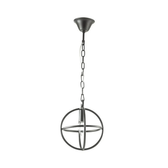 Подвес VALENTIN чёрный, 3693/1 LN19 000, E14 60W 220V