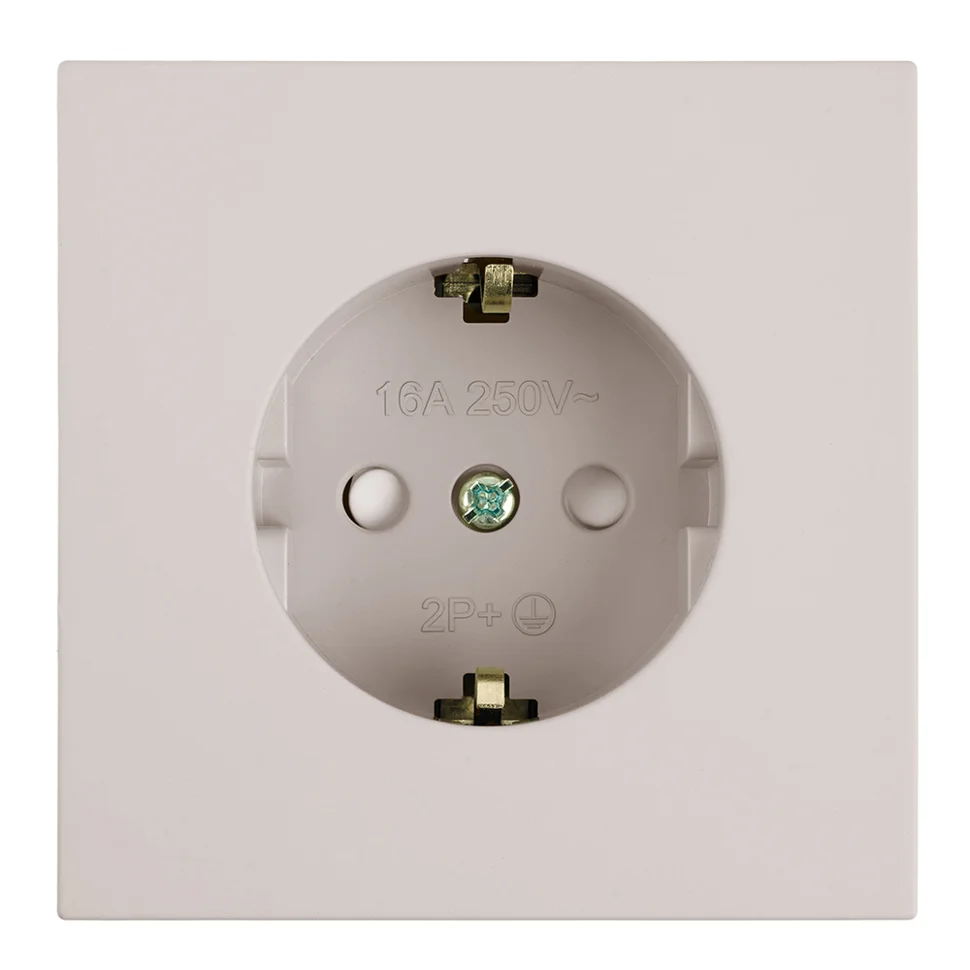 Розетка 1-местная (механизм) СП STEKKER Мия с защитной шторкой с заземлением, 250В, 16А, RST16-3110-08, пудровый жемчуг Розетка 1-местная (механизм) СП STEKKER Мия с защитной шторкой с заземлением, 250В, 16А, RST16-3110-08, пудровый жемчуг