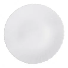 Тарелка MILLIMI десертная 818-437 19см Бьянко опаловое стекло*