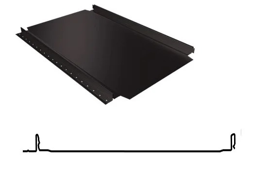 Фальц Smart Pro Stynergy 0,45мм. Graphite 45 RAL **(Тип), гладкий 0.521*м2