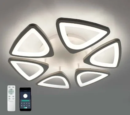 Светильник управляемый светодиодный ROOM 120W 6TR-APP-520x70-WHITE/WHITE-220-IP20