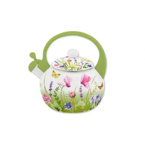 Чайник Appetite FT7-PR эмалированный со свистком 2.0л Примавера Чайник Appetite FT7-PR эмалированный со свистком 2.0л Примавера