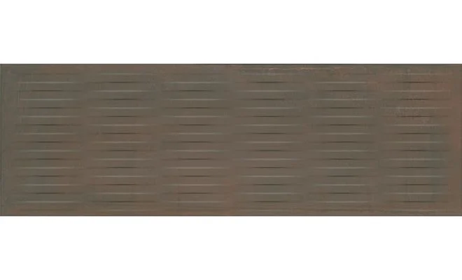 Плитка KERAMA MARAZZI Раваль коричневый структура обрезной стена 30x89,5x12,5 арт. 13070R