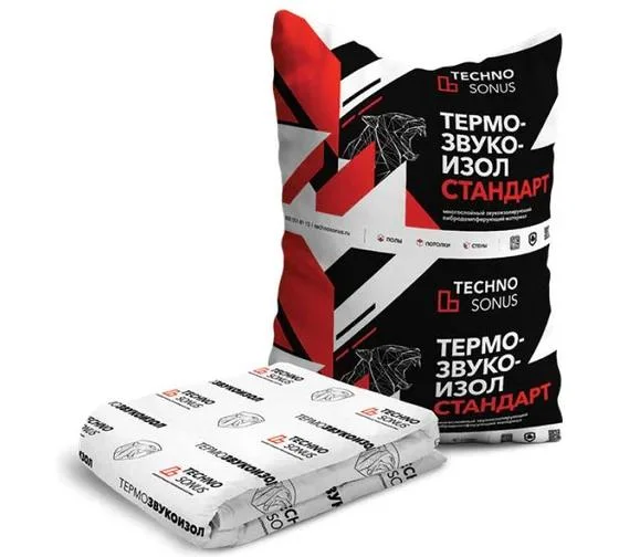 Мат для звукоизоляции ТермоЗвукоИзол Стандарт (10м х 1,5м х 15мм) 15м2