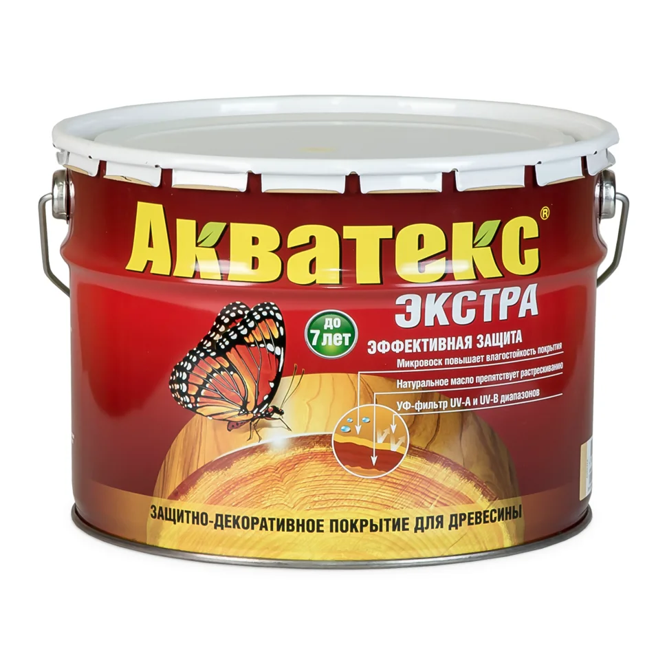 Основа алкидная Акватекс ЭКСТРА (орегон) 9л