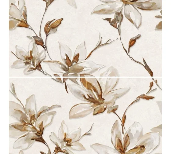 Плитка AZORI PALLADIO IVORY Панно (2шт) 63х63 арт.00-00000616