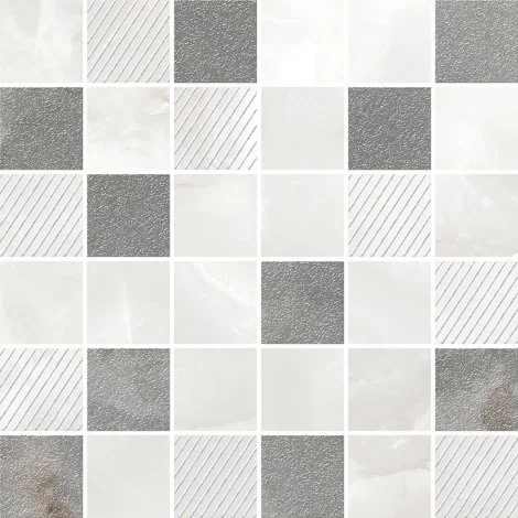 Плитка AZORI OPALE GREY MOSAIC Мозаика 30х30 арт.587433004