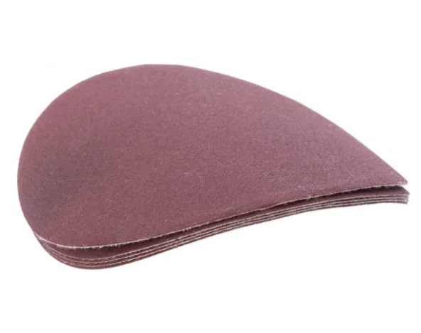 Круг шлифовальный абразивный Targ 125 мм, зерно 240, без отв., Velcro, 5шт./уп