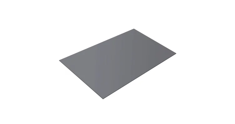 Плоский лист Satin Matt TX RAL **, 0.5 мм, 1,25*м2, (п) (в пленке)
