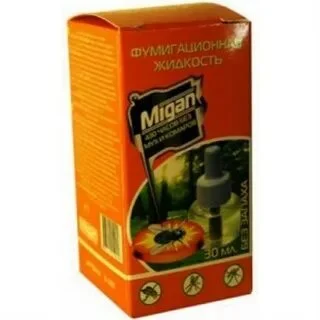 Флакон от мух и комаров Migan Я-239М запасной 430 часов 30мл Флакон от мух и комаров Migan Я-239М запасной 430 часов 30мл