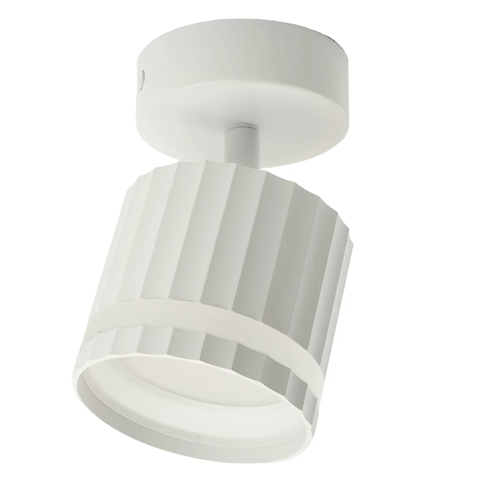 Светильник точечный Feron под лампу GX53, белый HL3691 Светильник точечный Feron под лампу GX53, белый HL3691