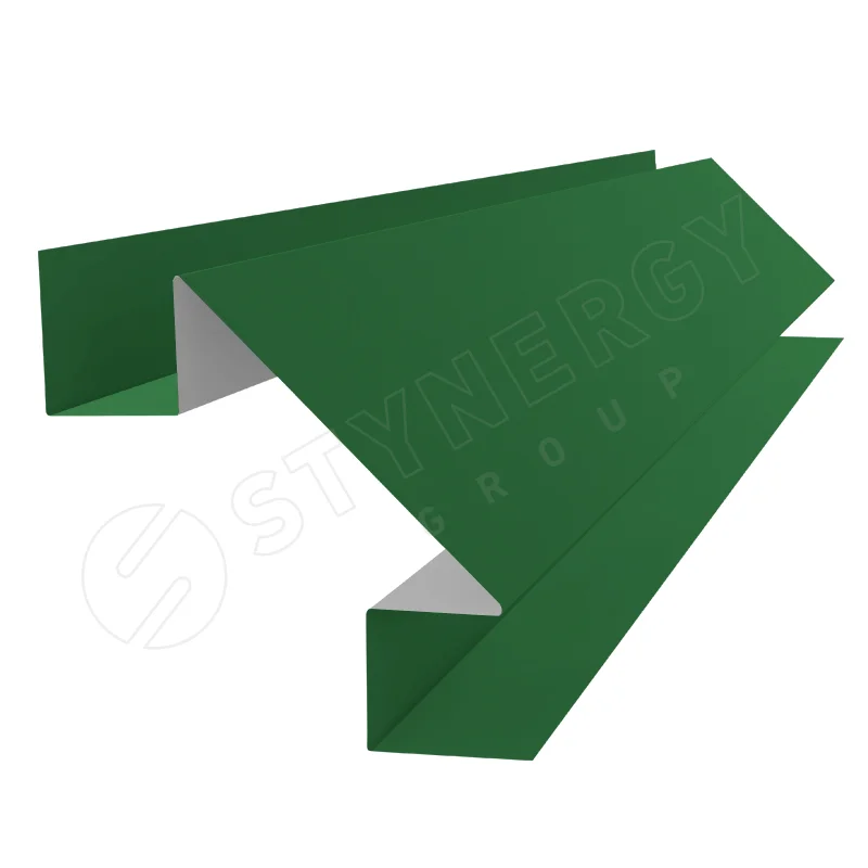 Планка угла внутреннего сложного 0,45мм PE RAL ** для Блок-хауса Stynergy 3м.п.