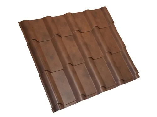 Профиль волновой, Kamea Texture (Drap) RAL **, 0.45мм, 1.18*м2