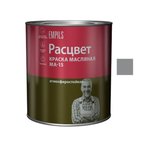 Краска МА-15 серая РАСЦВЕТ 2,7кг 67084 Краска МА-15 серая РАСЦВЕТ 2,7кг 67084
