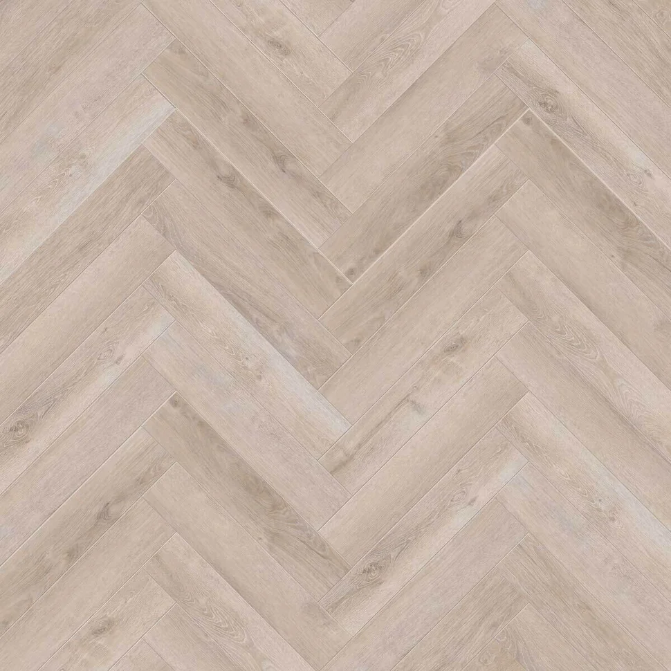 Ламинат виниловый водостойкий SPC CronaFloor 4V Herringbone 42 класс Дуб Дижон 640*128*4.5 мм (с фаской)
