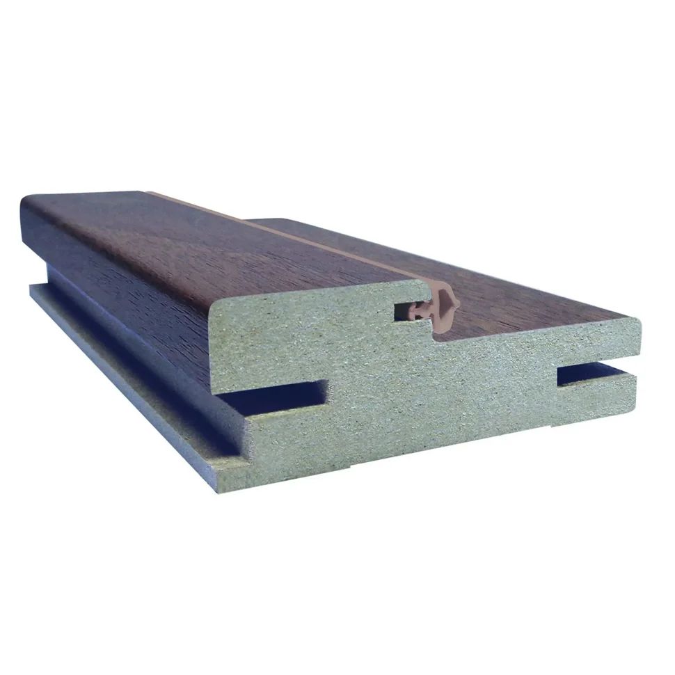 Стойка дверной коробки телескопическая UBERTURE №1988/41-У, 75х28х2100 мм (МДФ) орех шоколадный