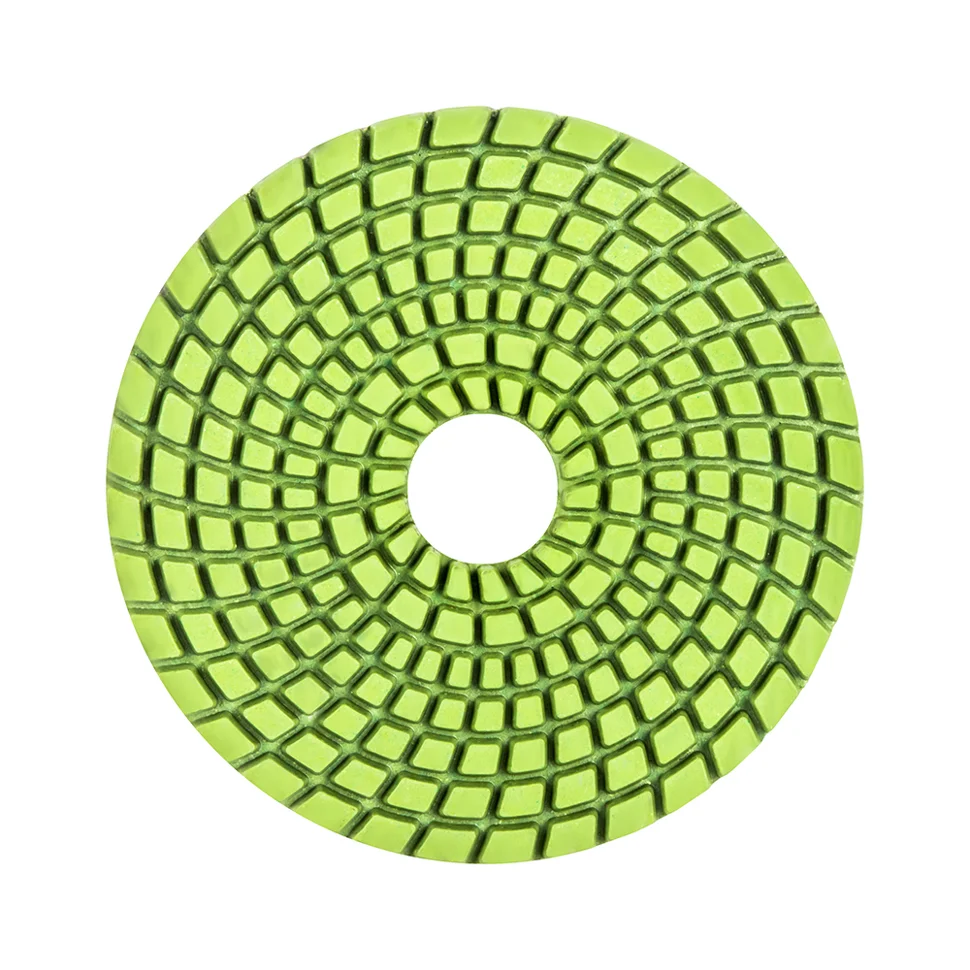 Круг алмазный гибкий шлифовальный ПРАКТИКА 100 мм для мокрого шлифования, P3000 Круг алмазный гибкий шлифовальный ПРАКТИКА 100 мм для мокрого шлифования, P3000