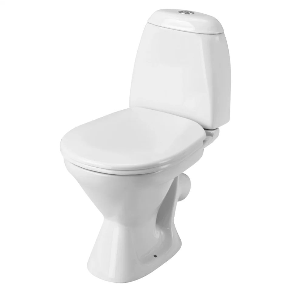 Унитаз-компакт Santek Римини с диагональным выпуском, эконом- 2 реж., полипропилен Унитаз-компакт Santek Римини с диагональным выпуском, эконом- 2 реж., полипропилен