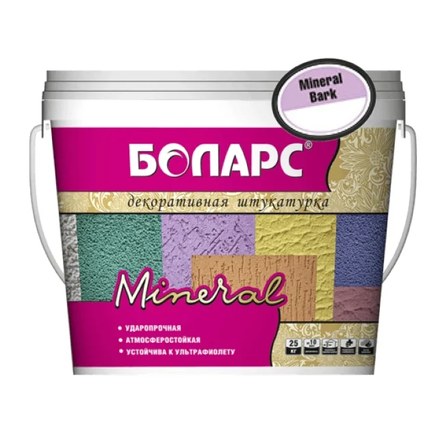 Штукатурка декоративная БОЛАРС BARK 2,5 25кг