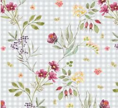 Клеенка ПВХ АМАРАНТ на нетканой основе 1,37х20м 6805B