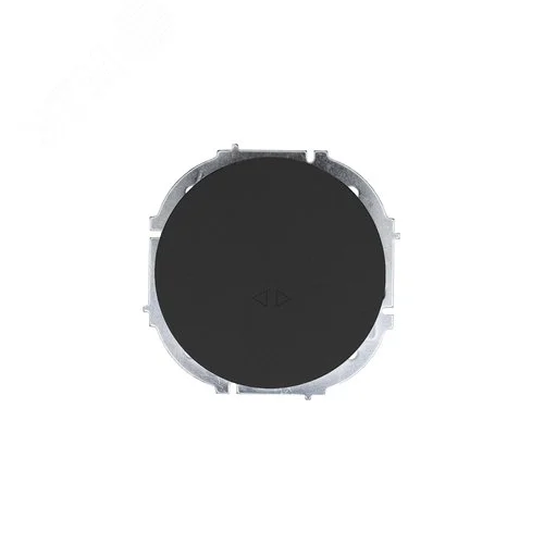 Выключатель двухклавишный СП Lezard OSEN промежуточный чёрный бархат Выключатель двухклавишный СП Lezard OSEN промежуточный чёрный бархат