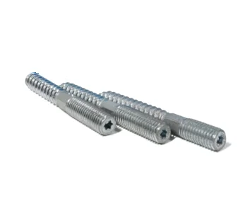 Шуруп-шпилька М10x120 цинк середина шестигранник (уп 2шт) SteelRex