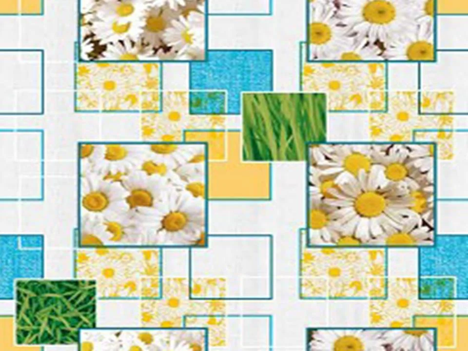 Клеенка ПВХ FLORISTA на нетканой основе с печатным рисунком 1,4х20м 381-03