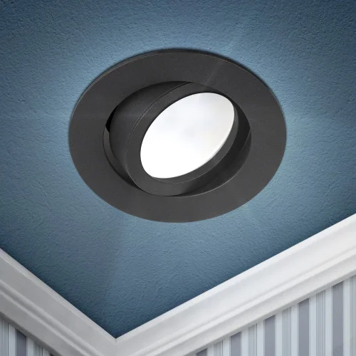 Светильник точечный ЭРА KL86 BK MR16/GU5.3 черный