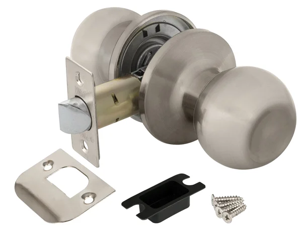 Ручка-защелка без фиксатора PUNTO DK672 SN-PS (6072 SN-P) матовый никель