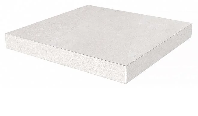 Ступень угловая клееная KERAMA MARAZZI Про Матрикс белый 33x33x11 арт.DD602600R&#92;GCA