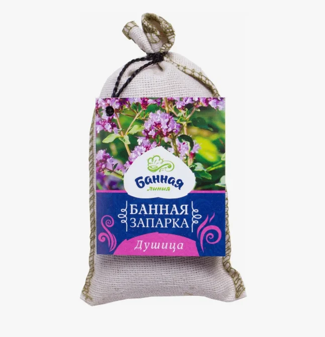 Запарка для бани Душица, 30гр., БАННАЯ ЛИНИЯ Запарка для бани Душица, 30гр., БАННАЯ ЛИНИЯ