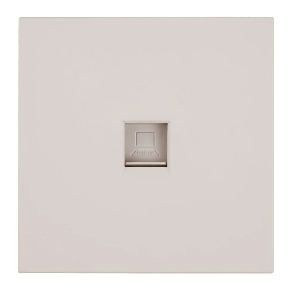 Розетка компьютерная 1-местная (механизм) СП STEKKER Мия, RJ-45, RST00-3117-08, пудровый жемчуг Розетка компьютерная 1-местная (механизм) СП STEKKER Мия, RJ-45, RST00-3117-08, пудровый жемчуг