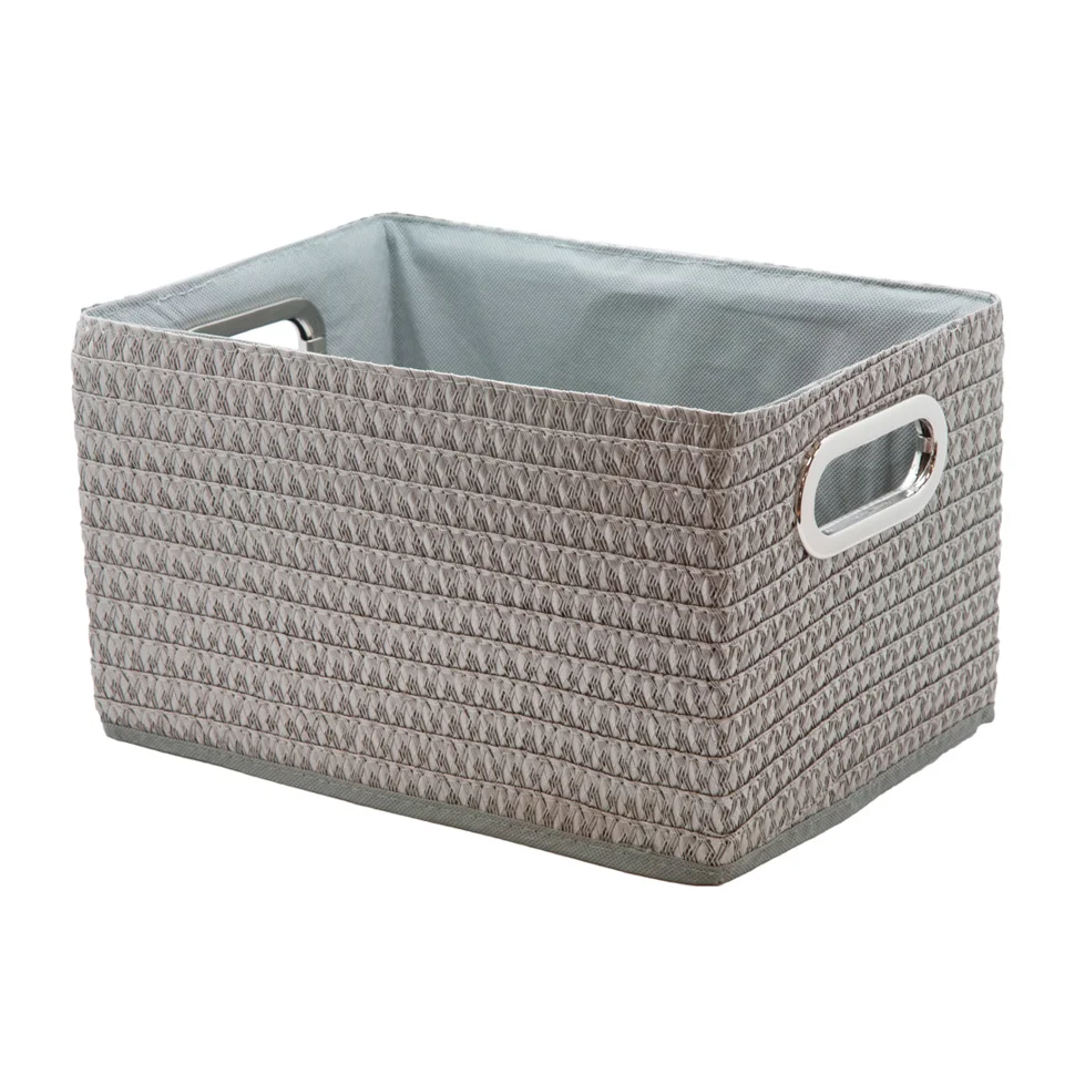 КОРОБ СЕРЫЙ Б/КРЫШ СКЛАДНОЙ L, 31*22*19СМ