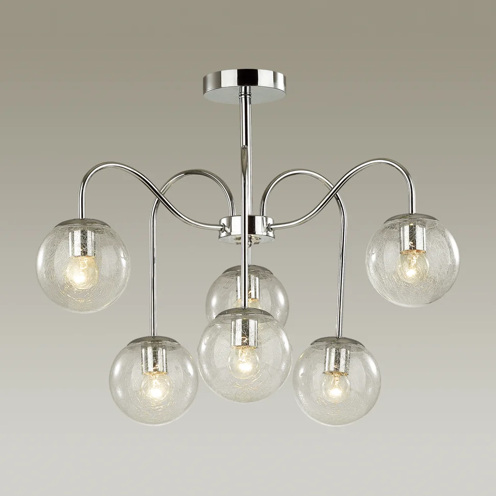 Люстра 4551/6C COMFI LN21 058 хром E27 6*60W 220V DARCY*