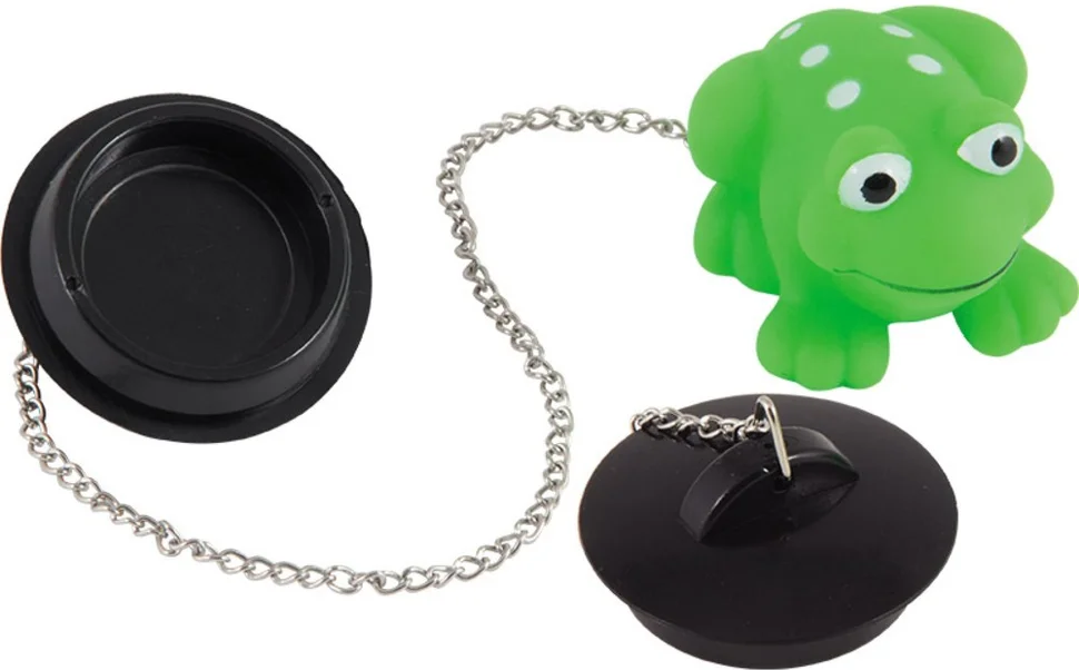 Пробка для ванной декоративная "Лягушка"