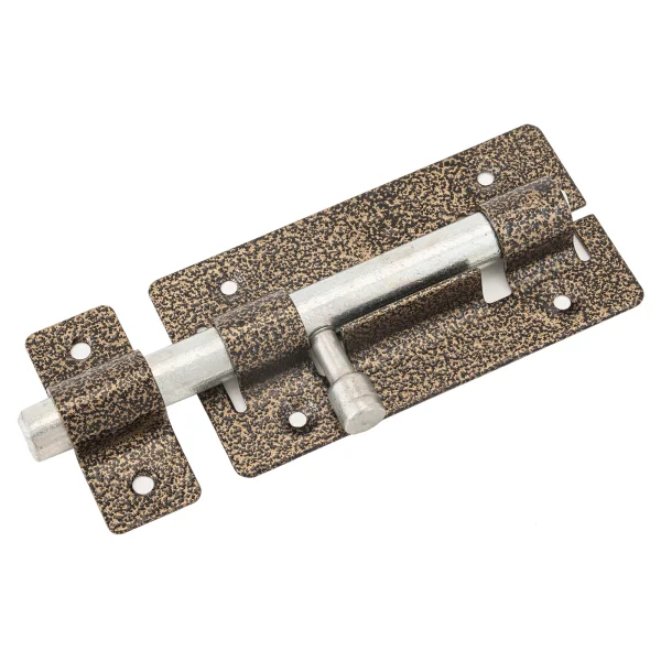 Засов дверной круглый КИРОВ СЕКРЕТ ЗД-01 антик бронза