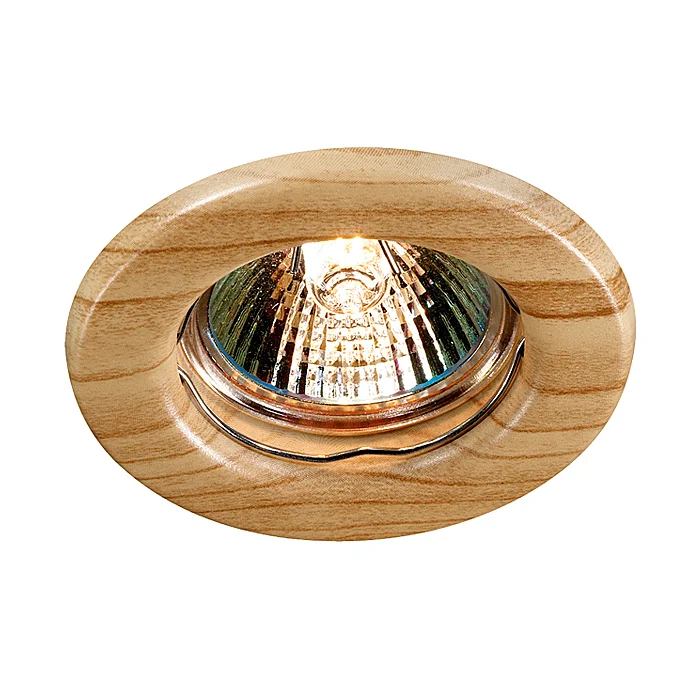 Светильник точечный Сонекс 369713 SPOT NT12 269 светлое дерево IP20 GX5.3 50W 12V WOOD*