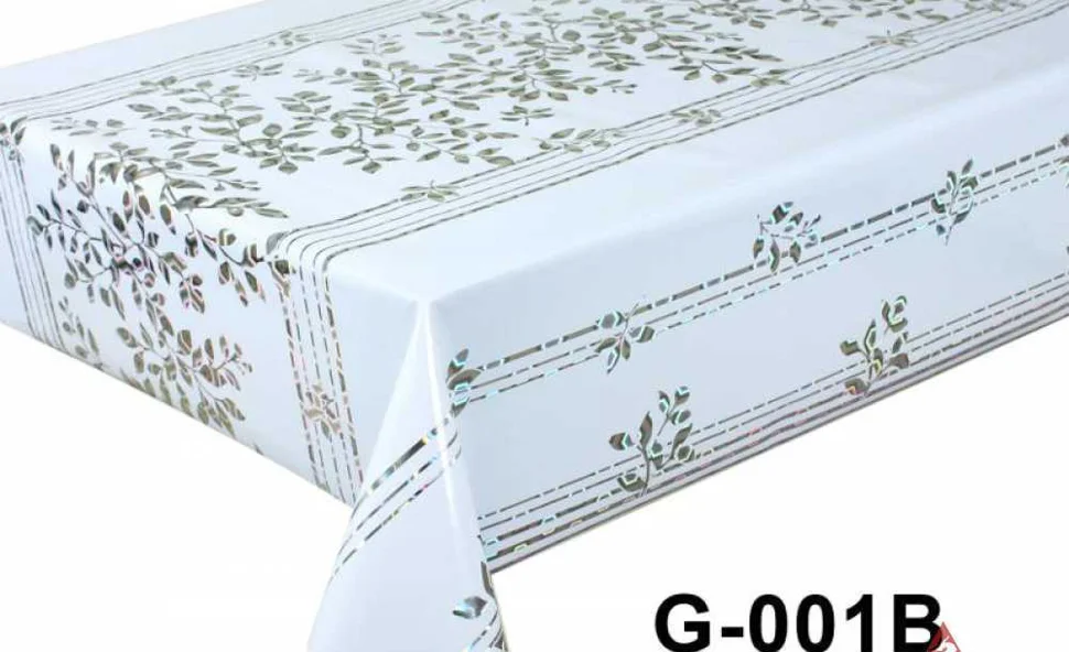 Клеенка ПВХ Флорина на тканевой основе лазерная 1.37*20м мод. G-001B