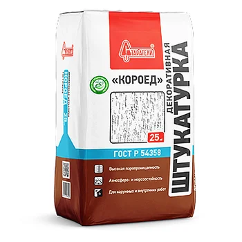 Штукатурка декоративная СТАРАТЕЛИ Короед 2мм 25кг