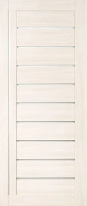 Дверь ТЕРРИ №25 экошпон капучино частичное стекло 80