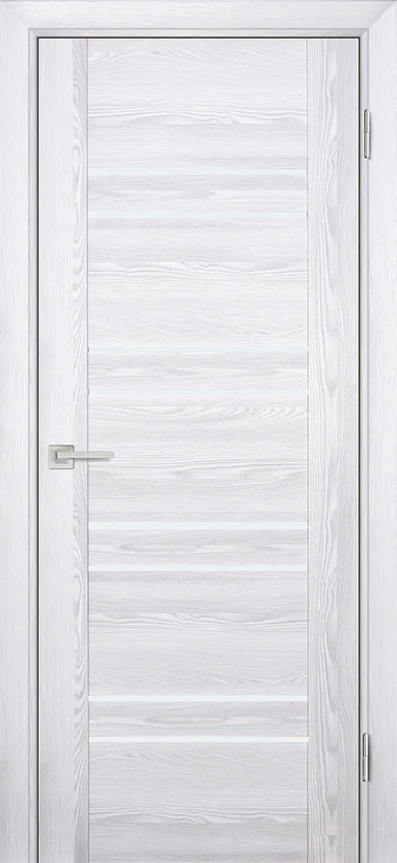 Дверь PROFILO PORTE PSK-1 стекло белый LACOBEL, ривьера айс 90